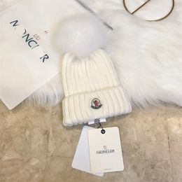 2023 Fashion designer MONCLiR 2023 autumn and winter new knitted wool hat luxury knitted hat official e4