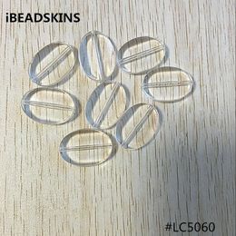 Beads 29x21mm 150pcs/lot Acrylic clear oval shape beads (As shown) for jewelry necklace making #5060