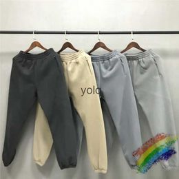 Men's Pants W SEASON 6 Sweatpants Men Women 1 1 Top Quality Kardashian Pants Velvet Season Series Trousers Zipper Poet Tagyolq