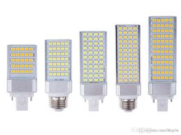 Retail High quality ultra bright E27 E14 G24 110V240V SMD 5050 chip 180 beam angle led corn light led lamp 5002079