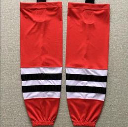 2020 Ice hockey socks training socks 100 polyester Practise socks red hockey Men Youth Kids4898747