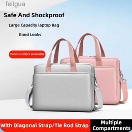 Laptop Cases Backpack Large Capacity Laptop Bag 13.3/14/15/15.6 Women Crossbody Bag Shoulder Bag Laptop Briefcase Handbag For Macbook Air Pro 13 14 YQ240111