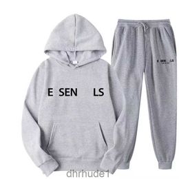 Ess Mens Tracksuits Designers Tracksuit Hooded Luxury Printed Letters Loose Long Sleeves Trousers Couple Suit Wear in Autumn and Winter GX6P GX6P A2UE A2UE