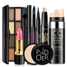 Sets New Women Brand Makeup Set,fashion Cosmetics Kit,antiwrinkle Bb Cream,waterproof Roll Mascara,magic Eyeliner,charming Lipstick