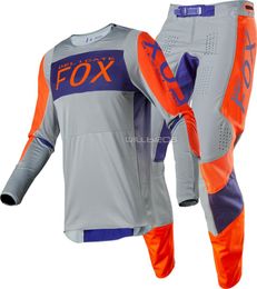 DELICATE FOX 2020 Racing 360 Linc Jersey Pant Combo GreyOrange MX ATV Motocross Gear Set3810716