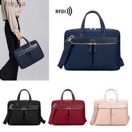 Laptop Cases Backpack Fashion Women's Notebook Briefcase For 13.3 15 16 Inch Laptop Crossbody Bag Shoulder Bags Business Travel Office Ladies Handbags YQ240111