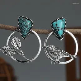Dangle Earrings Simple Style Exquisite Cute Silver Colour Bird Pendant Fashion Ladies Engagement Wedding Party Gift Jewellery