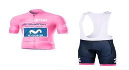 2020 tour italia pink Richard Carapaz pro team cycling jersey kits racing bike cloth Ropa Ciclismo maillot GEL PAD3589115