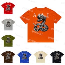 Short Sleeve Polos Mens Hip Hop T Shirt Designer Letter Printed Tees Tops Fashhion Round Neck t shirt