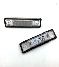 2PCS Car 18 LED Licence Plate Lights 12V White Number Plate Lamp For Opel Astra G Astra F Corsa B Zafira A Vectra B For Omega A1775858