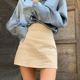 Skirts Summer Hong Kong Style A-line Denim Skirt Women's 2024 Western Thin And Versatile High-waist