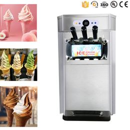 Floor Standing Gelato Hard High Quality Large Capacity Snack Food Factory Fruit Model Number Cold system ice cream machine