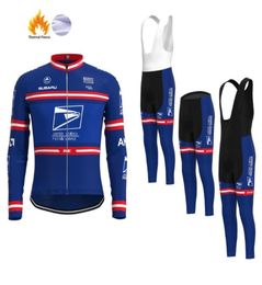 Winter US Postal Team cycling jersey set men Cycling clothing Triathlon Bicycle Pants MTB Clothes Road Bike Suit Maillot Culotte8978750