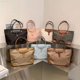 Wholesale 2024 Latest Oxford Hand Bag Lady Tote Hand Bags Fashion Underarm Purses Popular Ladies Handbags