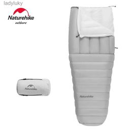 Sleeping Bags Naturehike Firework QUILT Sleeping Bag Ultralight 750FP White Goose Down Outdoor Camping Hiking Travel Thickened Sleeping BagsL240111