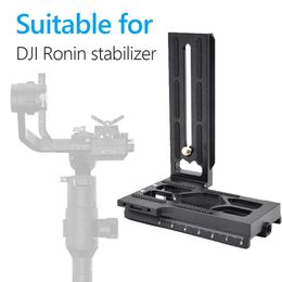 Accessories 1pc 1/4 Screws L Bracket Camera Mounting Quick Release Plate Replace for Dji Ronin S / Sc Gimbal Vertical Stabiliser Accessories