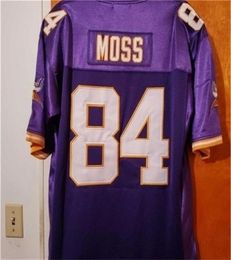 Mit 37403740Custom Men Youth women Vintage CUSTOM 84 RANDY MOSS 1998 Retro College Football Jersey size s5XL or custom any name 7644364