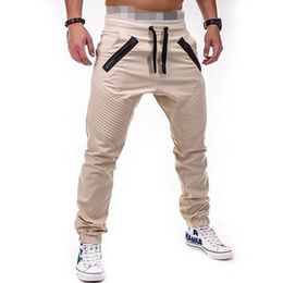 Pants Mens Joggers Trousers Breathable Elastic Sport Jogging Pants Casual Skinny Bottoms Gym Training Leggings Fitness Trackpants 4XL