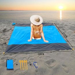 Mats Beach Mat Waterproof Folding Portable Camping Pad Extralight Outdoor Pocket Blanket Tent Mattress Picnic Hiking Trekking Yoga