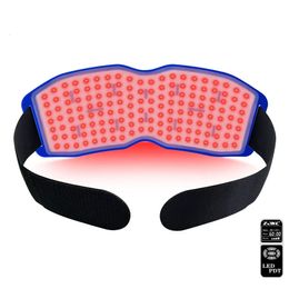 ZJKC 450 LED Red Light Therapy Pad For Body Health Care Fat Loss Belt Infrared Back Pain Relief Waist Heating Massage Machine 240111