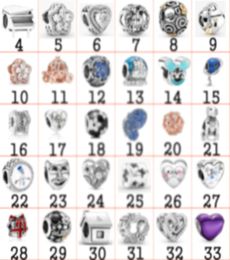 2022 New 925 Sterling Silver High Quality Charm Bead Pendant Fit DIY Bracelet Gorgeous Women Romantic Jewelry Custom Birthday Gift7769073