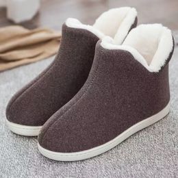 Women's Winter High Top Cotton Boots Lovely Thick Soles Non-Slip Comfortable Plus Cashmere Warm Light Casual Beautiful Cotton Shoes