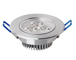 Recessed LED Downlight 9W Dimmable Ceiling lamp AC85265V White Warm white LED Down Lamp Aluminum Heat Sink convenience lamp led l2295146