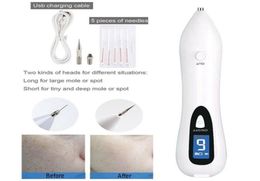 Portable LCD Display Plasma Pen tattoo Mole Removal Dark Spot Remover for face body skin tags Freckle Point Beauty Care8069814