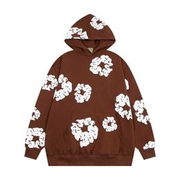 hoodie fashion High mens popular street relaxation quality Versatile letter cotton flower Sweatshirt Hip Hop designer unisex suit pants Pullover SDUQ NE4F 23 9G4C