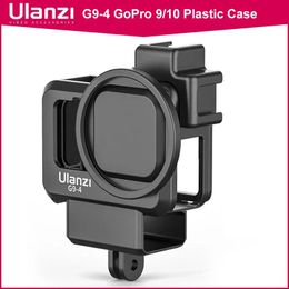 Cameras Ulanzi G94 for GoPro Hero 11 10 9 Plastic Case with 52MM Filter Adapter Ring GoPro Case Accessories