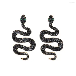 Dangle Earrings VODESHANLIWEN Punk Long Snake For Women Jewellery Big Drop Handmade Earings Girls Gift