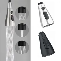 Kitchen Faucets Pull Out Spray Shower Head Setting ABS Faucet Water Saving Sprayer Spare Replacement Tap 3 Modes