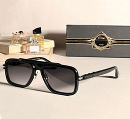 Sunglasses for men GRAND LXN EVO 403 Mach Metal Retro Women fashion Eyewear designer sunglasses Square Rimless UV Original Bo16305006SBK