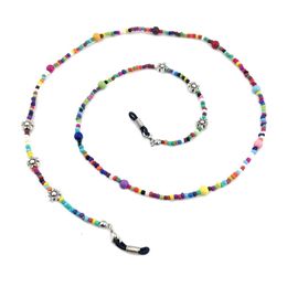 Fashion Colourful Beaded Eyeglass Eye wears Sunglasses Reading Glasses Chain Cord Holder Neck Strap Rope