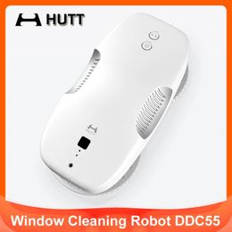 Cleaners Hutt Ddc55 Window Cleaning Robot for Glass Washing Robotic Windows Vacuum Cleaner with Remote Control Smart Home Appliance