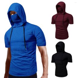 Men's T Shirts Shirt Casual Lapel Men Fashion Sleeve Colour Short Splice Blouse