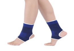 Ankle Support Elastic Band Brace Gym Sports Promotion Protect Tknitting Herapy Pain Keep Warm Sapphire Blue 0 7jr f19178879