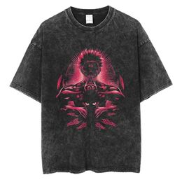 Dress Mens Tshirts Anime Cosplay Haikyuu Undefined Vintage Haruku Washed Men Fashion Shirts Woman Shirt Oversize Ee Cotton Tops 935