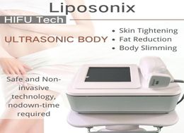2022 NoNeedle Mesotherapy Device Portable Mini Hifu High Intensity Focused Ultrasound Liposonix Cellulite Reduction Slimming Mach1780417