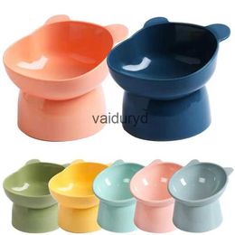 Dog Bowls Feeders Anti-tip Pet Bowl Dog Bowl Cat Raised Stand Feeding Bowl Pet Food Water Feeder Bowl Tilted Design Neck Guard For Cats Dogsvaiduryd