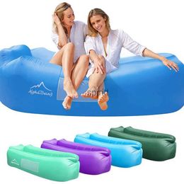 Other Pools SpasHG Inflatable Lounger Air Sofa Hammock-Portable Water Proof Anti-Air Leaking Design-for Travelling Outdoor Hammock-Portable YQ240111