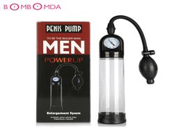 Training Toy For Men Electric Pump Vibrator Vacuum Penis Enlarger Sleeve Delay Ejaculation Male Sex Tool Silicone Cap C181112015439775