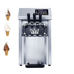 2024 new high-quality commercial desktop Italian Hard Soft stainless steel ice cream machine for sale at a low price