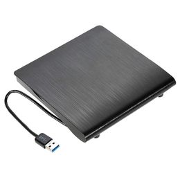 Optical Drives Usb 3.0 External Disk Drive Case Box For Desktop Pc Laptop Notebook Dvd/Cd-Rom Sata Dvd Enclosure Drop Delivery Compu Dhepq