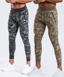 Camo Running Tights Breathable Elastic Mens Leggings camouflage Jogging trousers Compression Pants Male gym pants Sportswear9342414