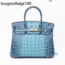 Designer Bag Handbags Bags Emmas New Style Magnificent Leather Platinum Crocodile Back Bone Pattern Handbag Fashion One Should Have Logo Fwzr