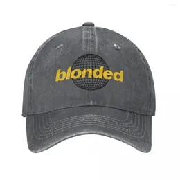 Ball Caps Frank Blonde Rap Music Baseball Cap Casual Distressed Denim Sun Unisex Outdoor All Seasons Travel Gift Hat