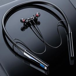 Earphones 100Hour Playback Wireless Headphones Bluetooth 5.1 Earphones Magnetic Neckband Sports Waterproof Earbuds For Apple Xiaomi Huawei