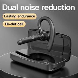 Earphones 2023 K10 Bluetooth Earphones Wireless Business Headset Handsfree Noise Reduction Bluetooth Headset Hd Tws Earbuds Headphones