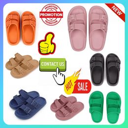 Designer Casual Platform Slides Slippers Men Woman anti slip wear-resistant Light weight breathable Low cut soft soles sandals Flat Summer Slipper